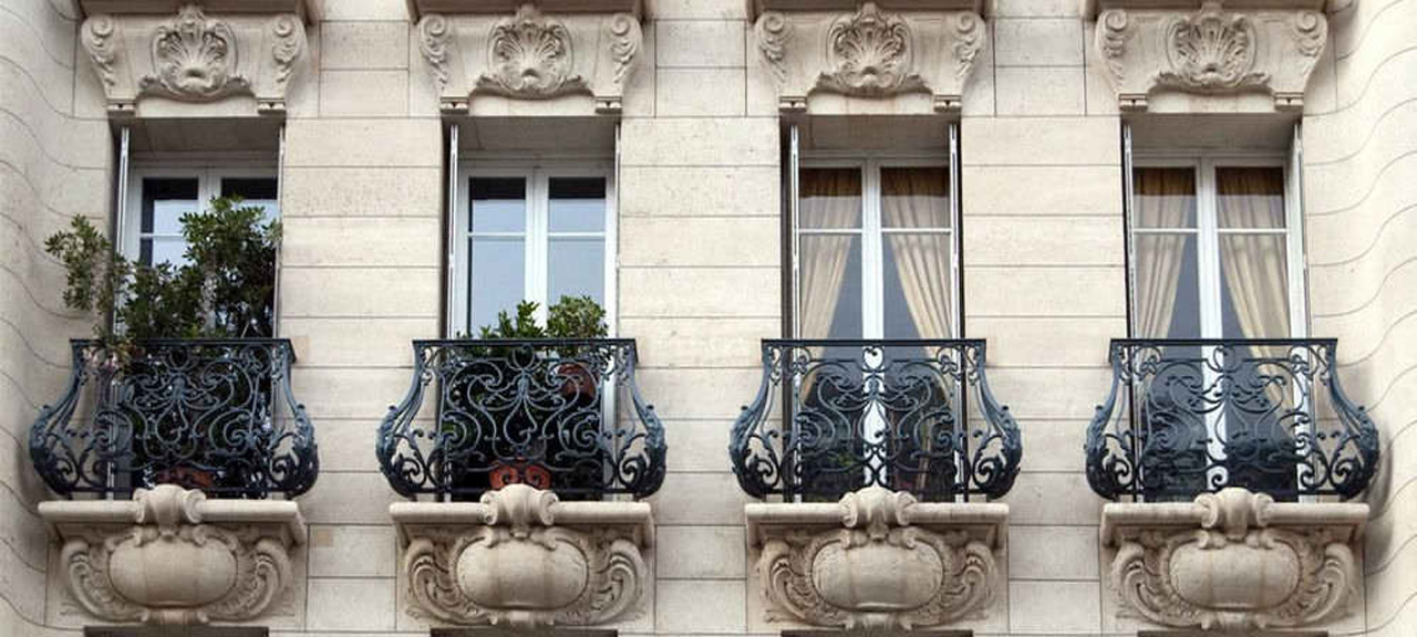 Балконы XX века