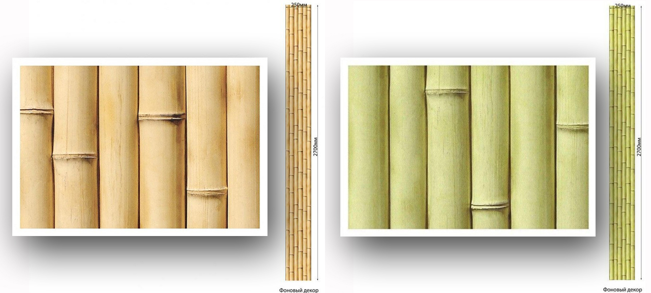 Пластиковые панели бамбук для отделки балкона